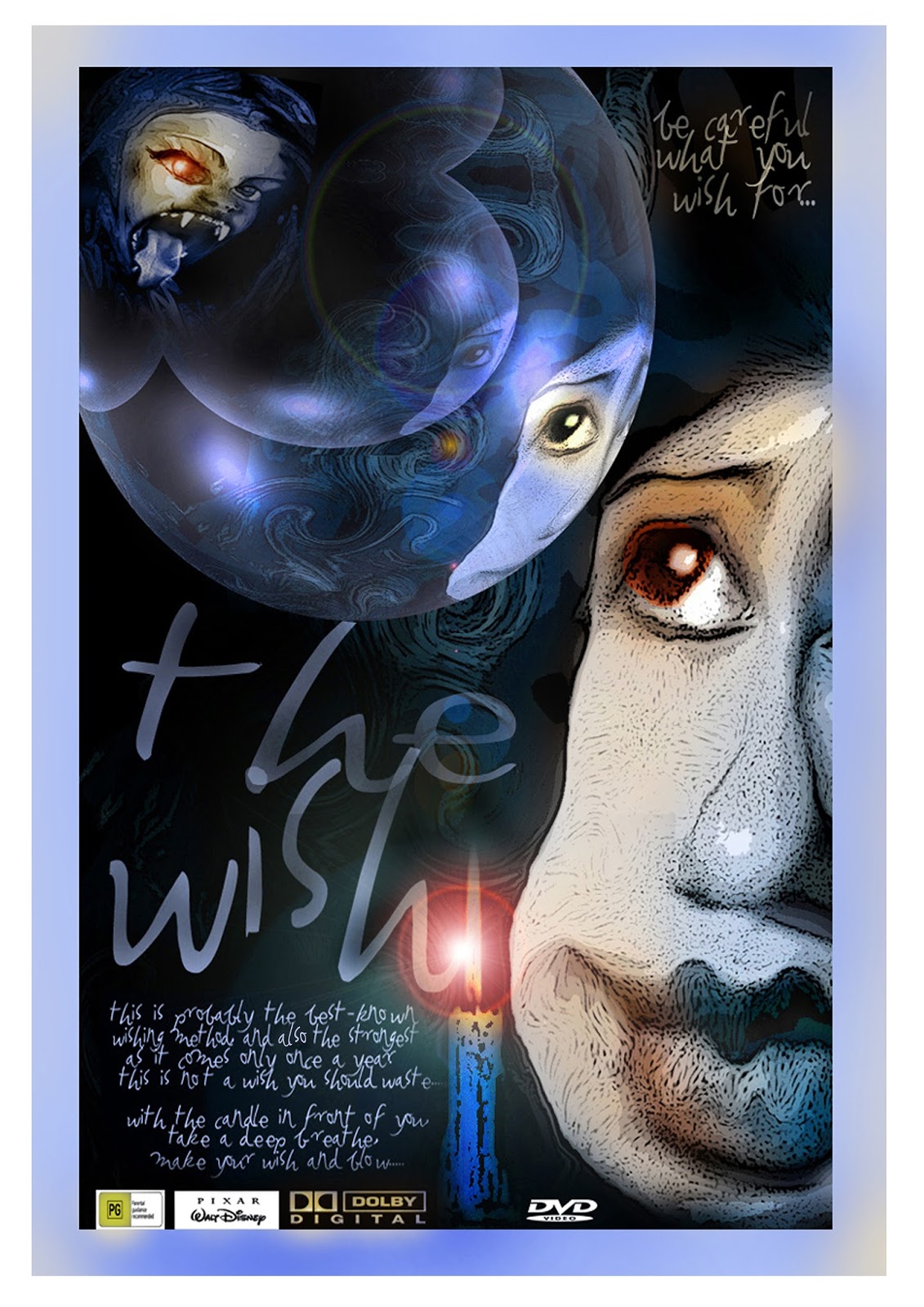 Movie Poster Digital Artwork, Elective Visual Design Course