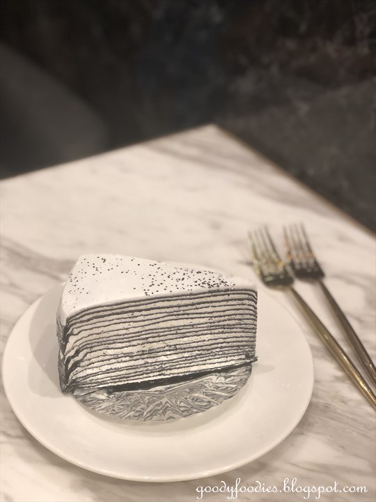 GoodyFoodies Vanilla Mille Crepe Cafe, Midvalley Megamall, KL