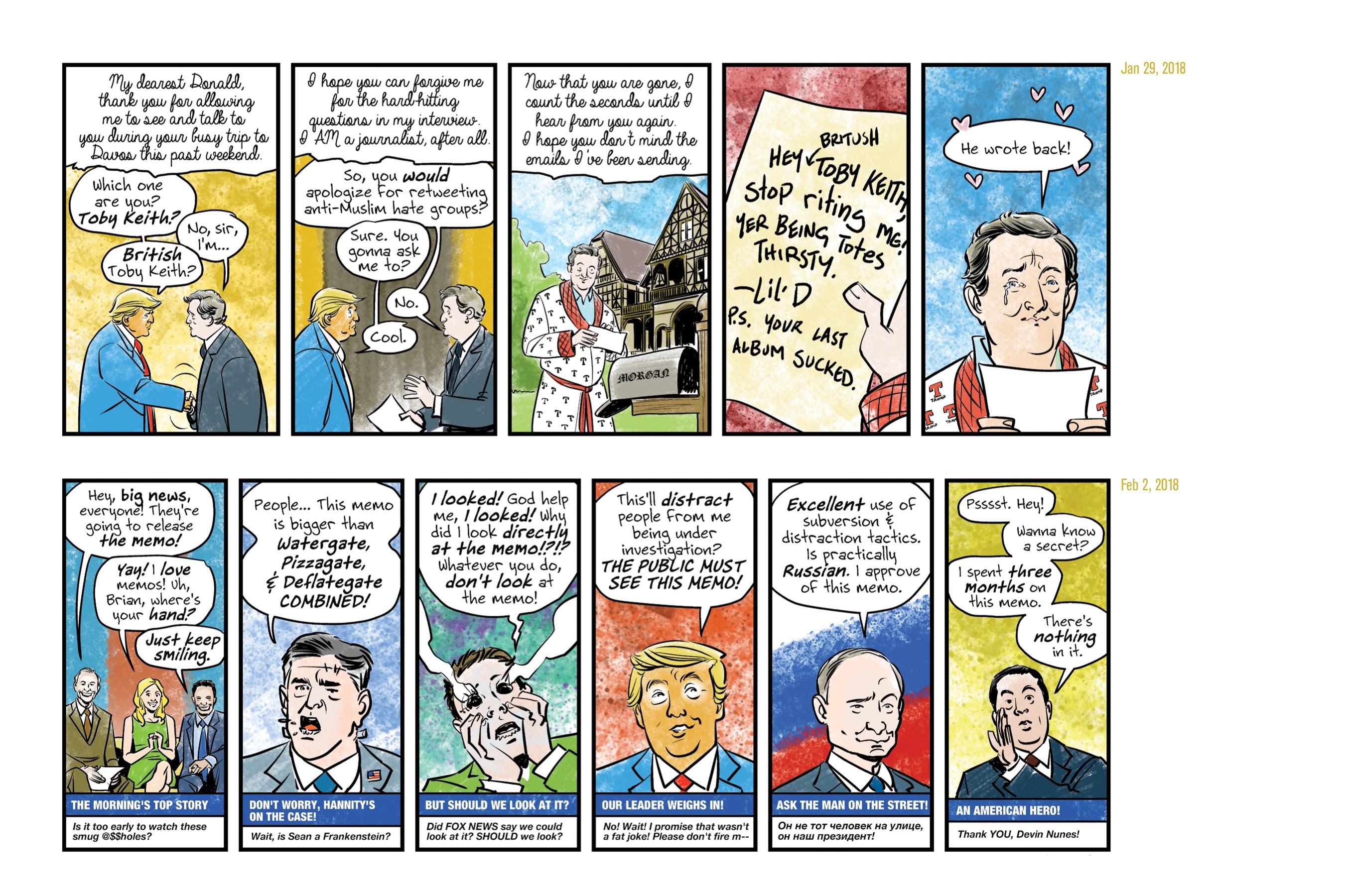Read online Lil' Donnie: Executive Privilege comic -  Issue # TPB - 69