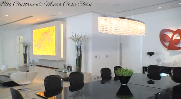 Construindo minha casa clean: 65 salas de jantar e estar ...
