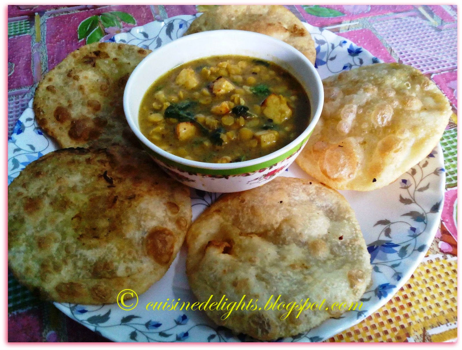 Cabbage Poori For Diwali Cuisine delights