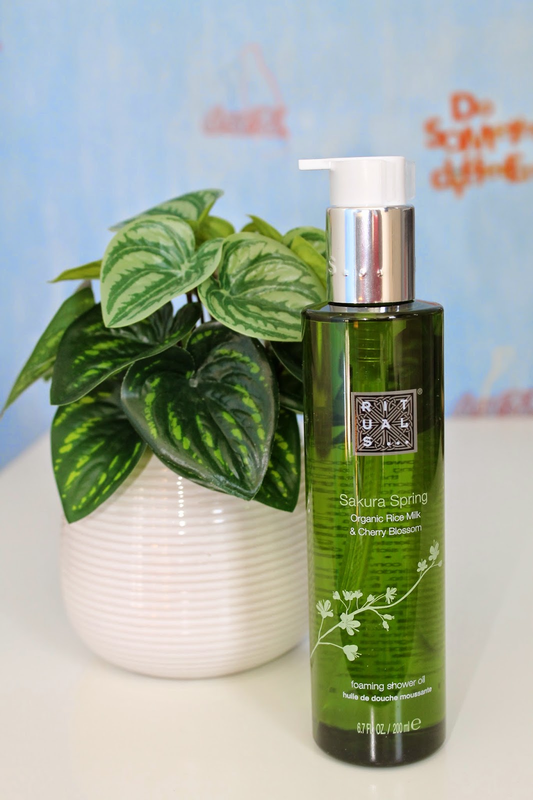 G to be Rituals shower oil