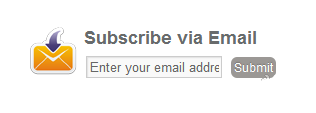 email subscription form, blogger blogspot, gadgets