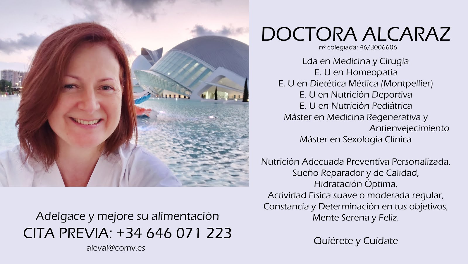 Doctora Eva Alcaraz