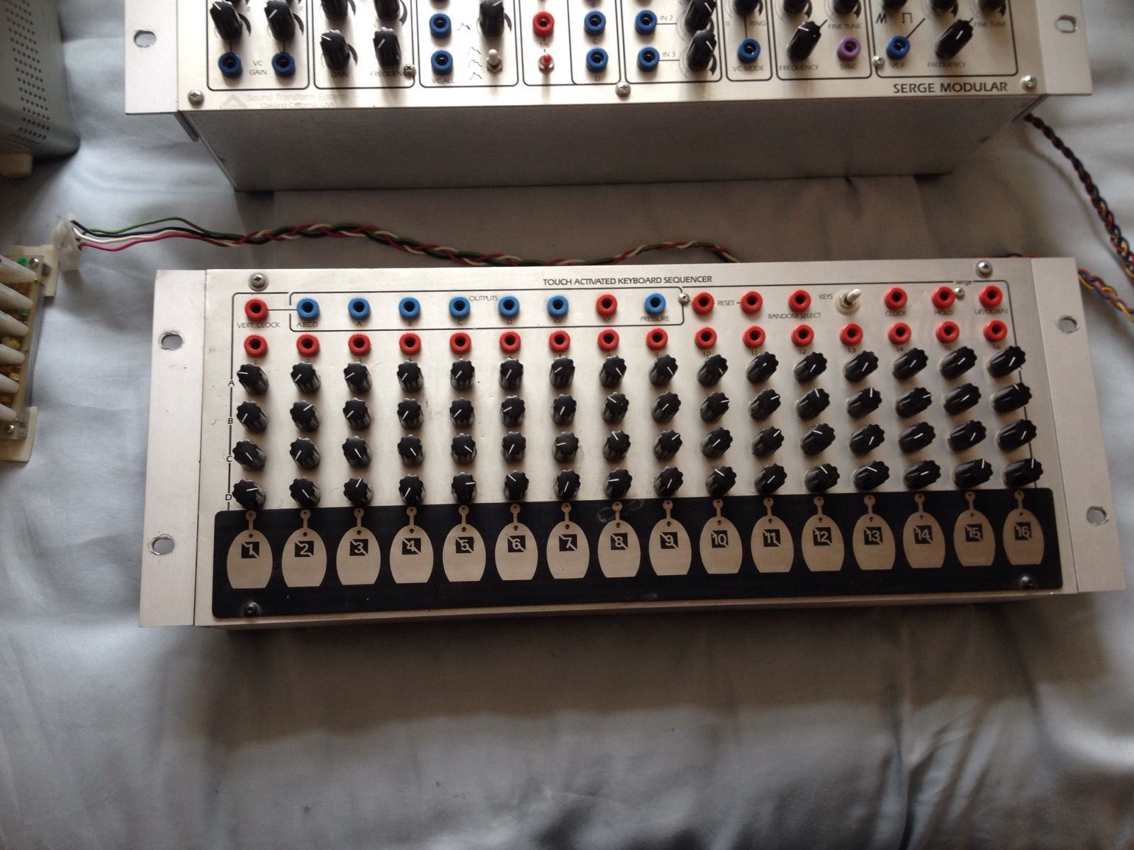 MATRIXSYNTH Serge Modular Synth. TKB And Voice Panel. Starter System.