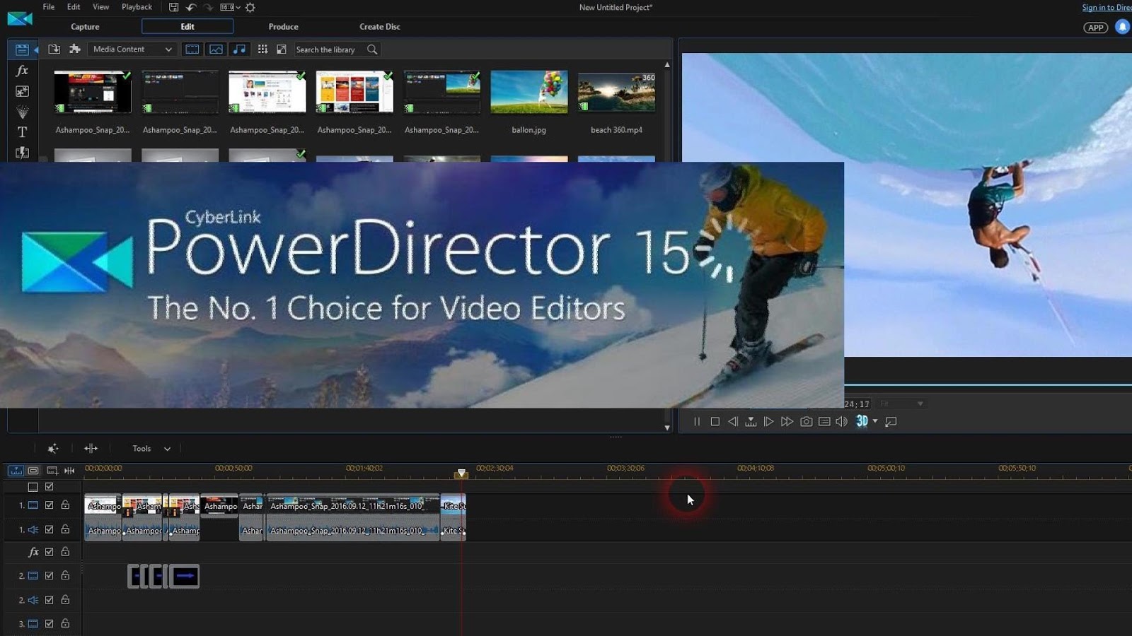 Download PowerDirector 15 Ultimate 64 bit