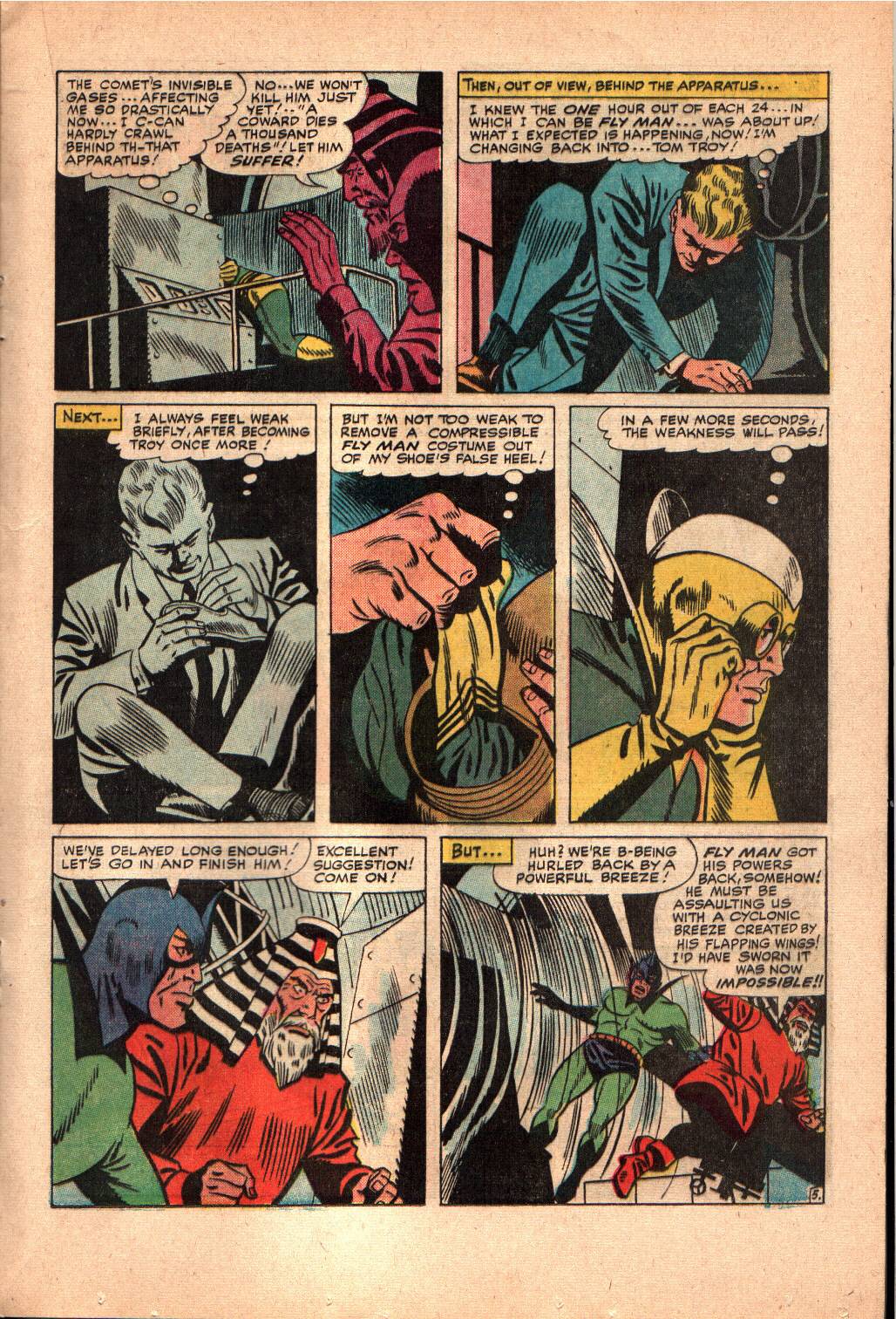 Read online Fly Man comic -  Issue #37 - 14