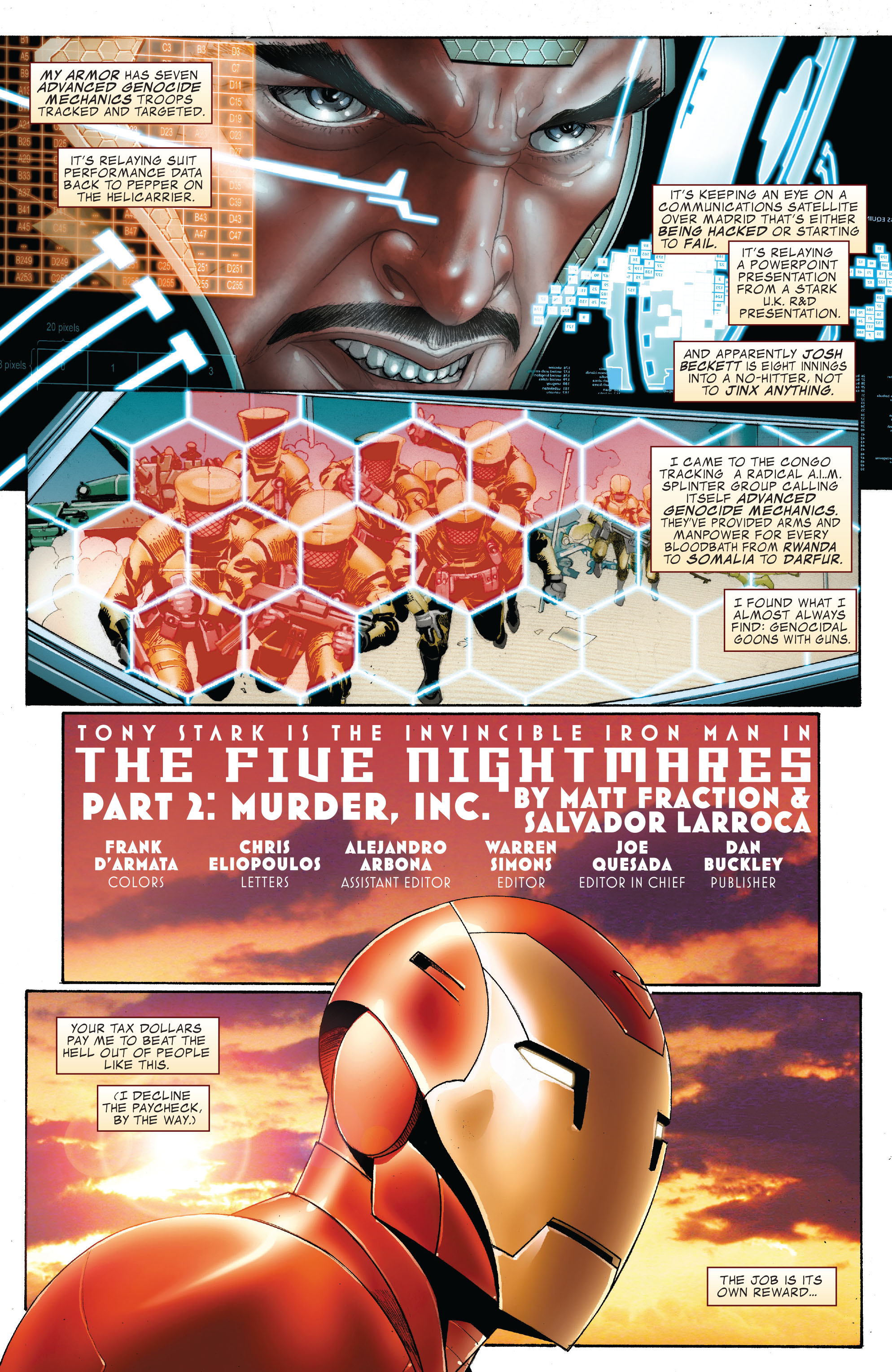 Read online Invincible Iron Man (2008) comic -  Issue #2 - 2