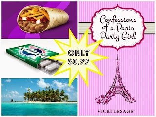 "Confessions of a Paris Party Girl", a book by Vicki Lesage, on sale for $0.99