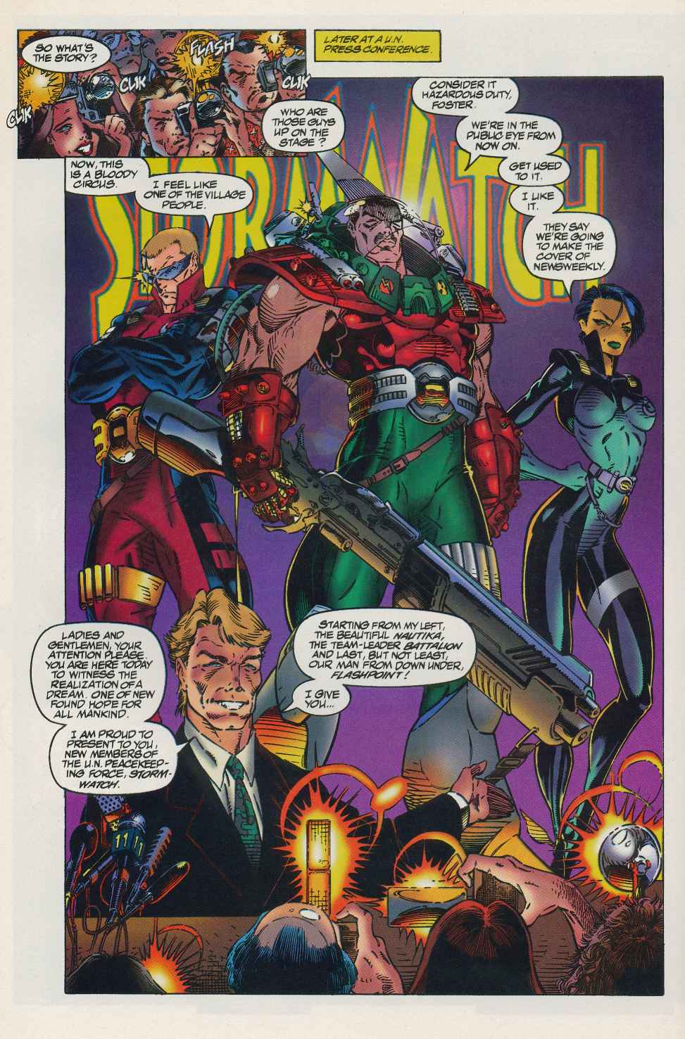 Read online Stormwatch (1993) comic -  Issue #0 - 29