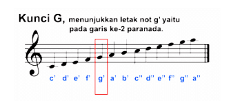 Mengenal Garis Paranada Teknik Dasar Membaca Not Balok - Senibudayasia