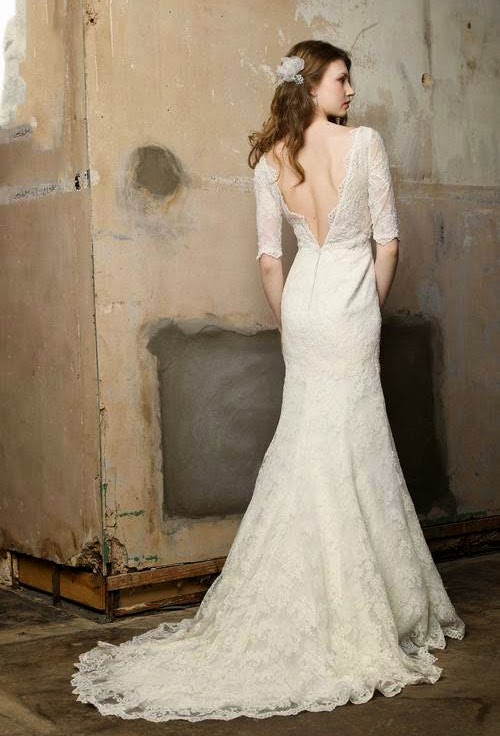 Backless Lace Wedding Dresses Kleinfeld UK Concepts Ideas
