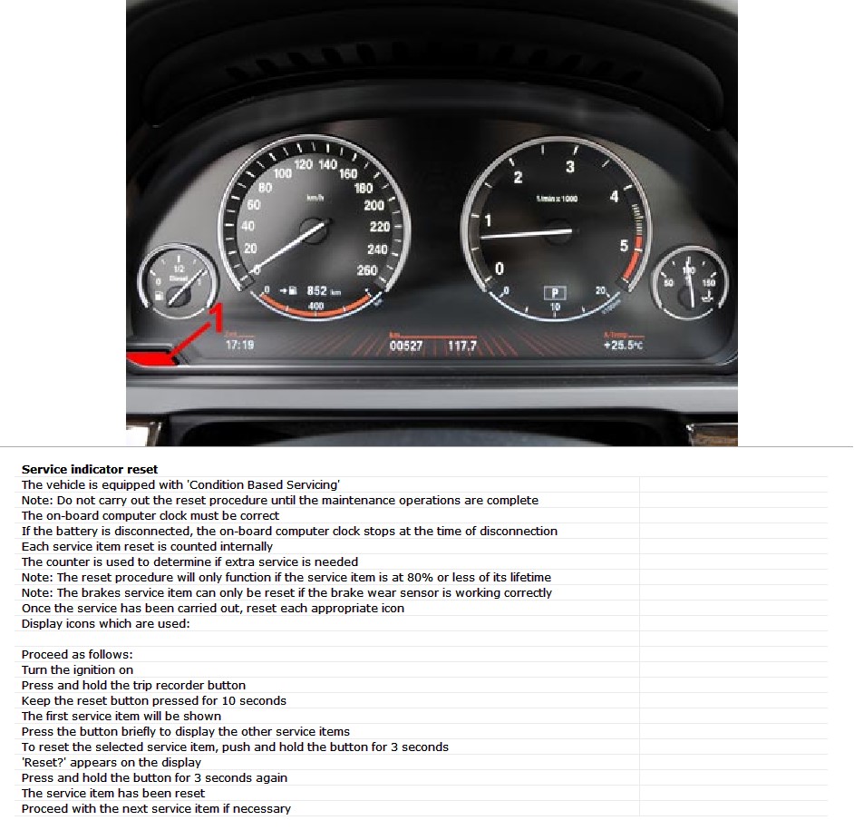 Nitrobilisim How To Reset Oil Service Light Manualy