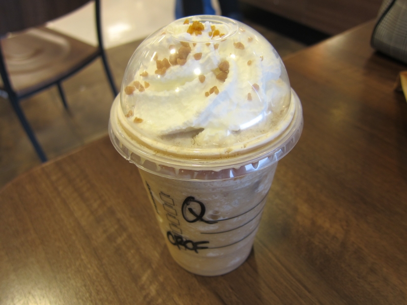 Review Starbucks Caramel Ribbon Crunch Frappuccino