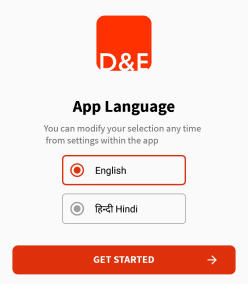 select app language