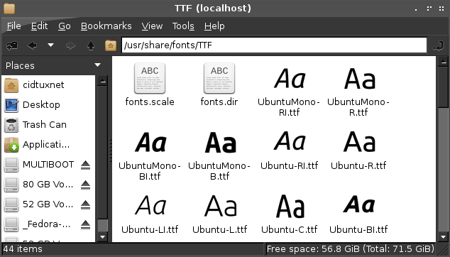 Installing Common Fonts & Font viewer on Archlinux