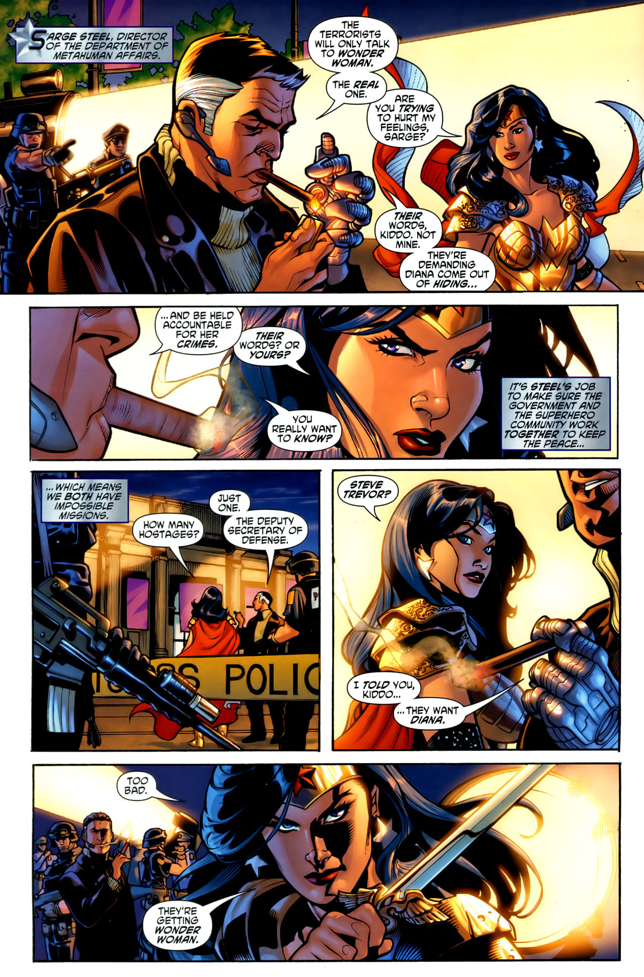 Read online Wonder Woman (2006) comic -  Issue #1 - 5