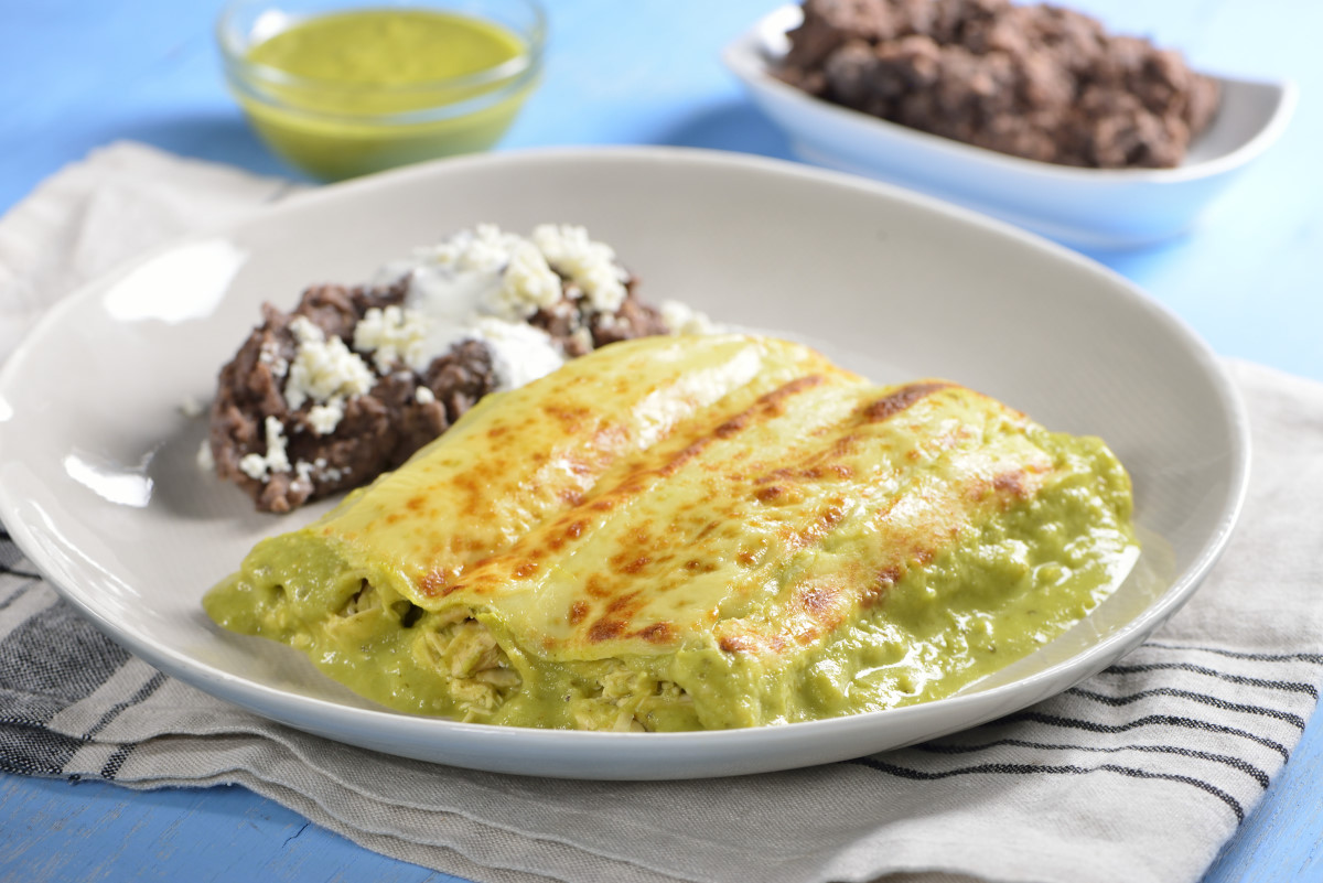 NOTICIAS TEZIUTLAN INFORMA ENCHILADAS SUIZAS PICOSITAS, RECETAS SALUDABLES