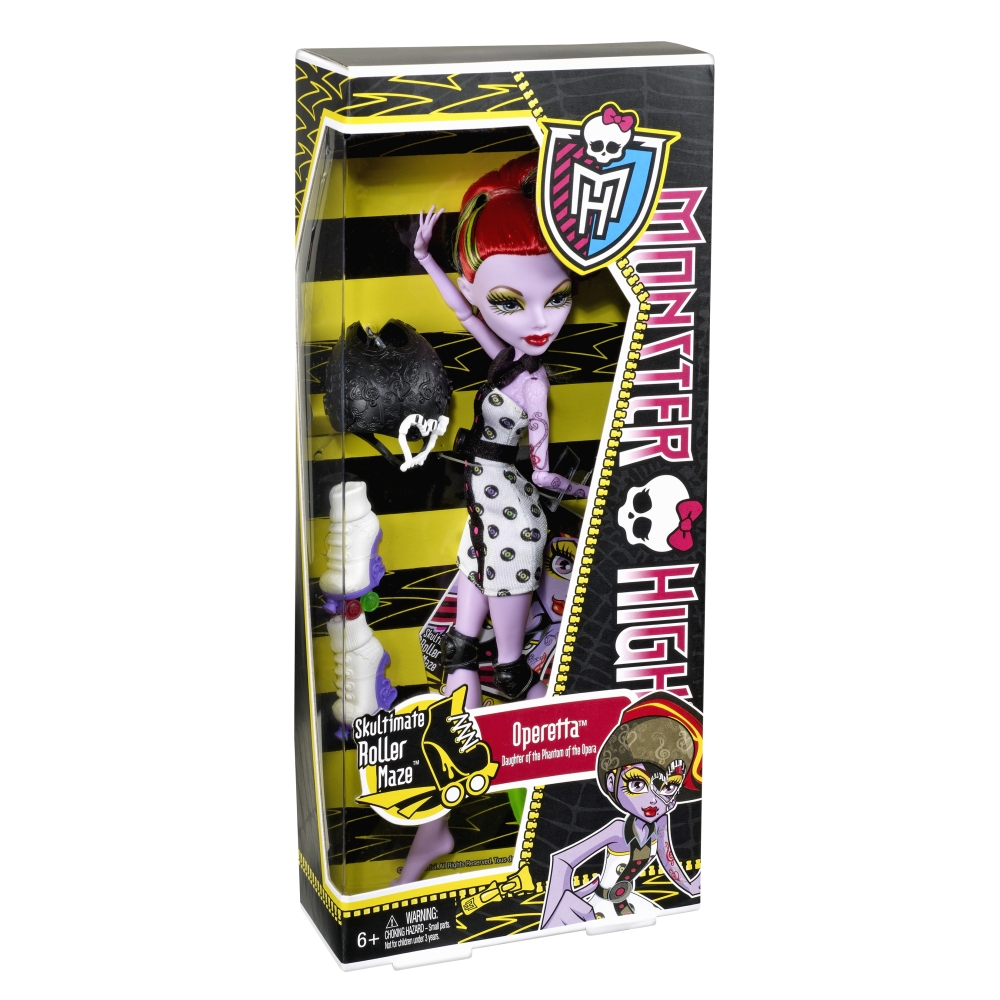 operetta monster high muñeca