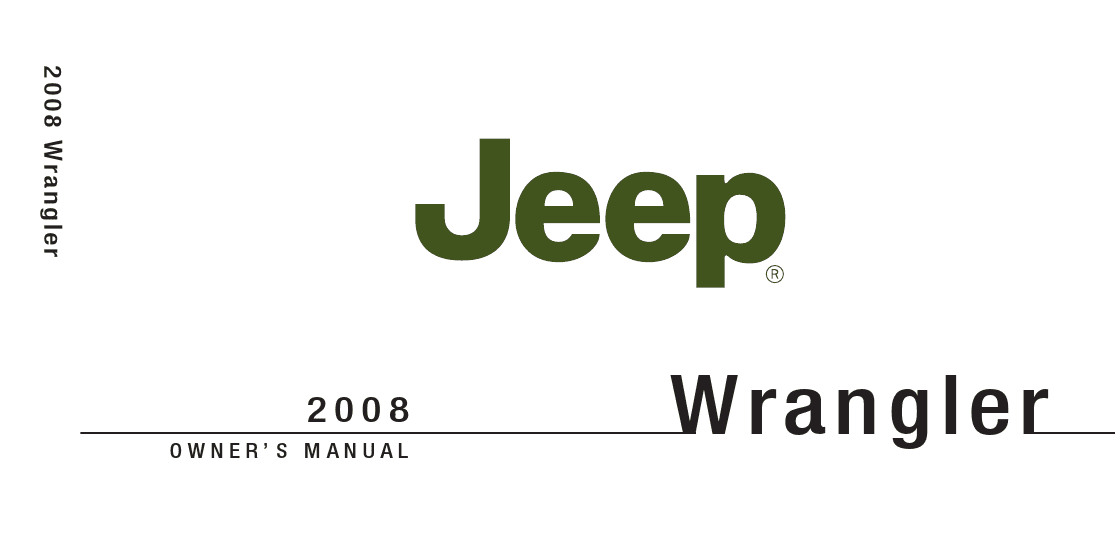 1999 Jeep wrangler owner manuals #4