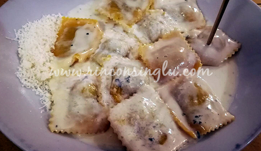 Nuestro viaje a Roma sin gluten raviolis para celiacos en roma