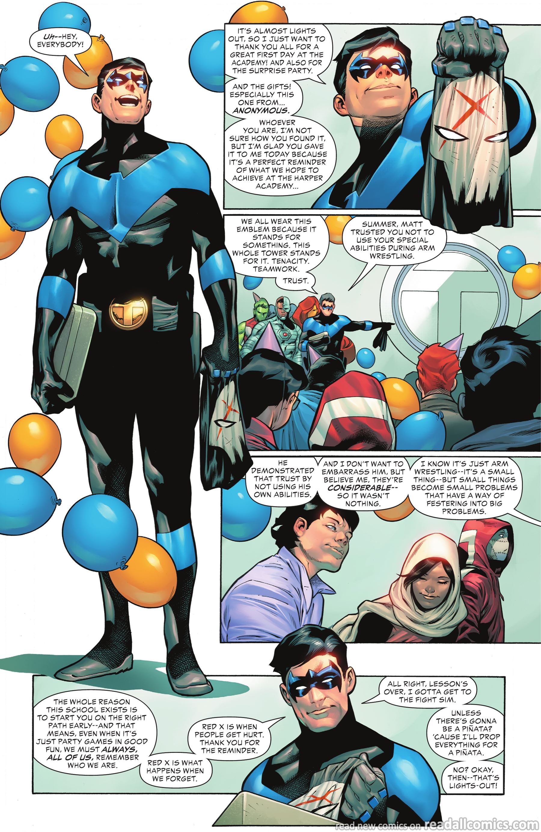 Teen Titans Academy #1 chapter 1 page 18