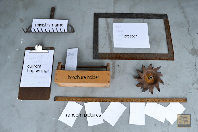 bulletin board junk style Funky Junk Interiors bulletin board junk style Funky Junk Interiors