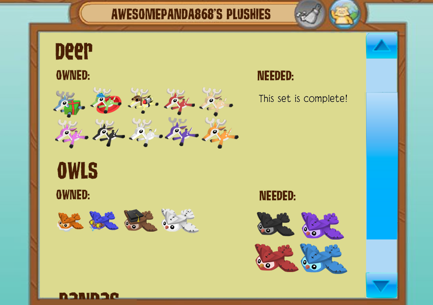 animal jam all plushies