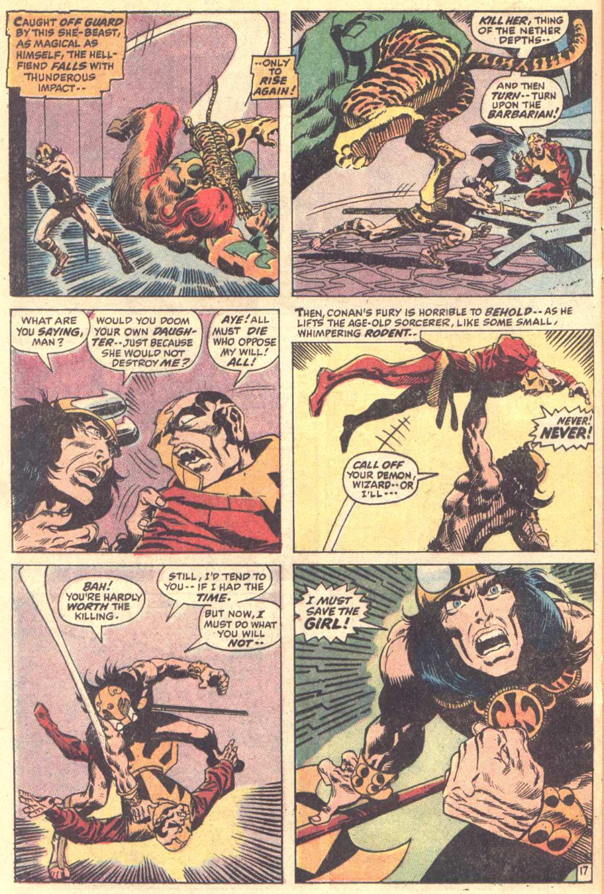 Conan the Barbarian (1970) Issue #5 #17 - English 18