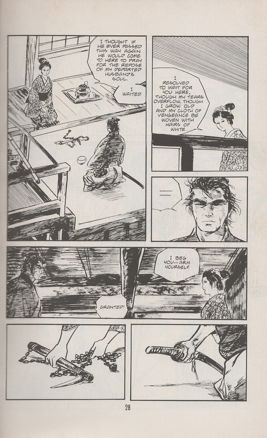Read online Lone Wolf and Cub comic -  Issue #27 - 35