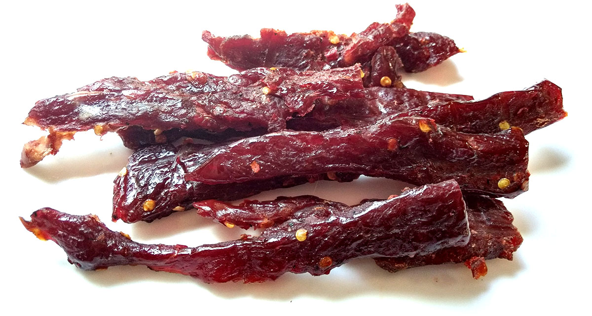 The Jerky Hut Hot Golden Nuggets Beef Jerky Reviews