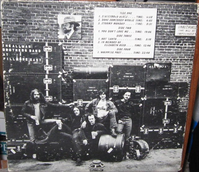FastEddie's Wax Museum: The Allman Brothers Band: "At Fillmore East"