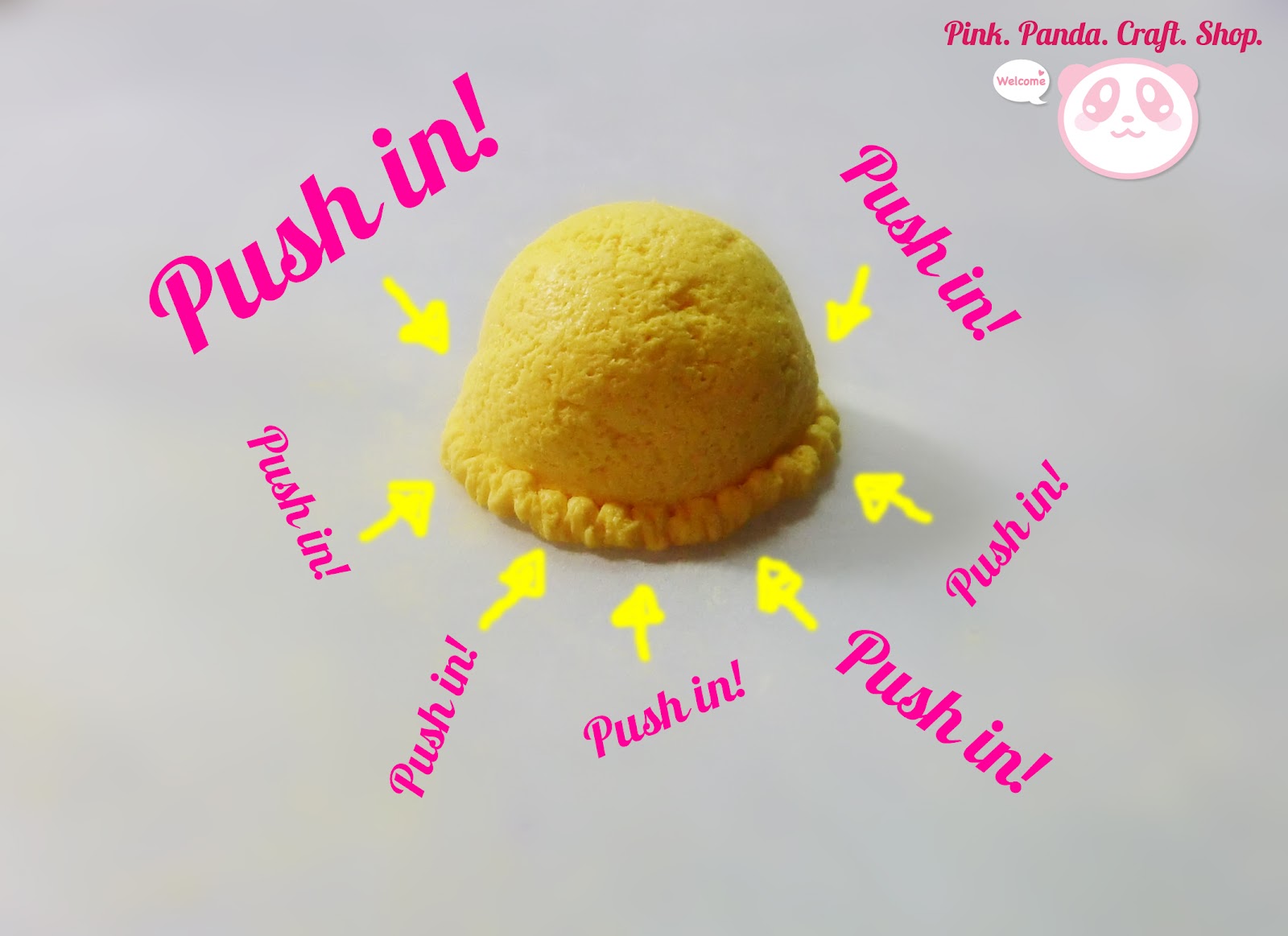 How to make polymer clay icecream scoop