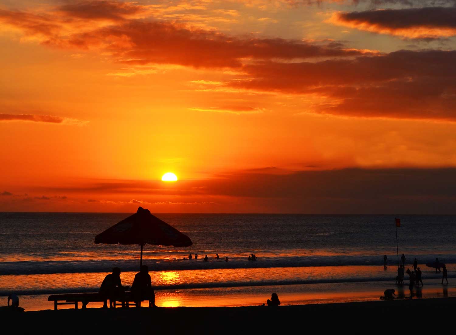 Foto Keren Sunset Di Pantai | Jaxelrod