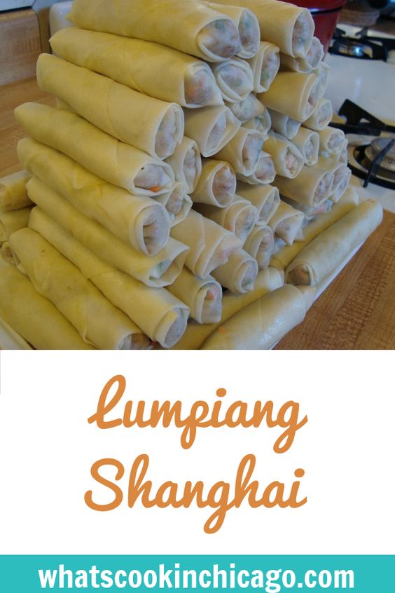 Lumpiang Shanghai Filipino Pork Eggrolls What S Cookin Chicago