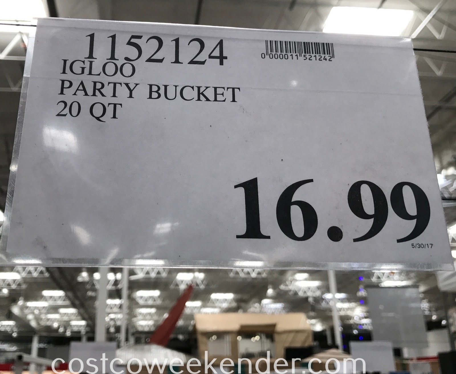 Igloo Party Bucket Costco Weekender