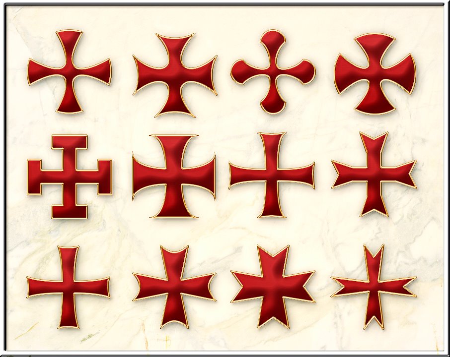 Toscana longobarda Storia della croce rossa patente, l'antico simbolo