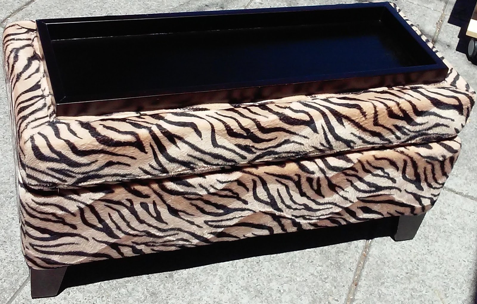 UHURU FURNITURE & COLLECTIBLES SOLD Tiger Bench with Storage 45