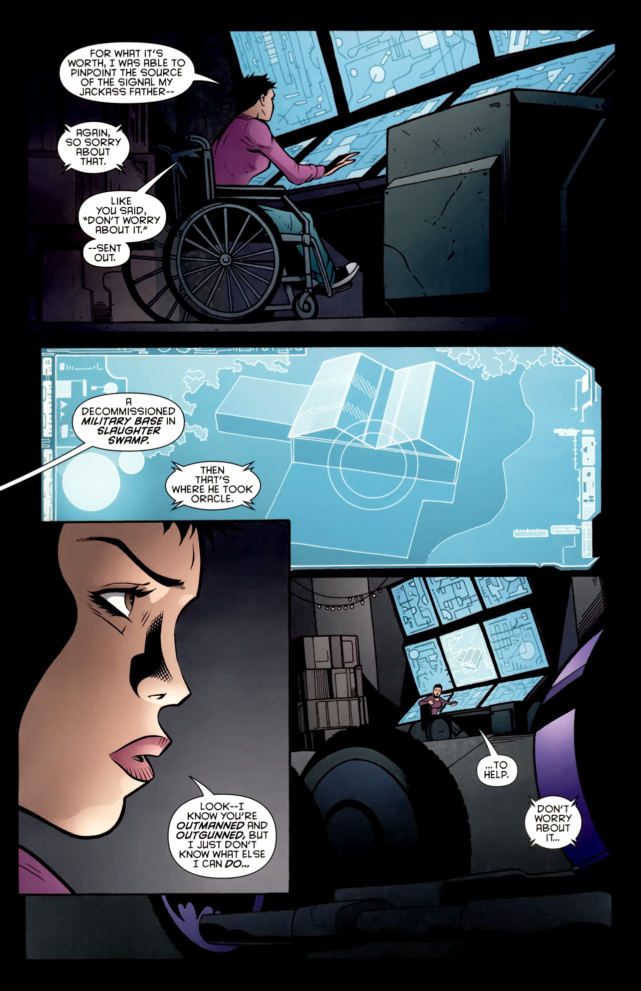 Read online Batgirl (2009) comic -  Issue #11 - 14