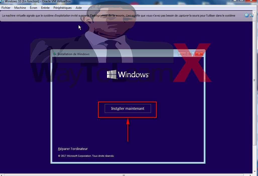 Comment installer windows 10 dans virtualbox