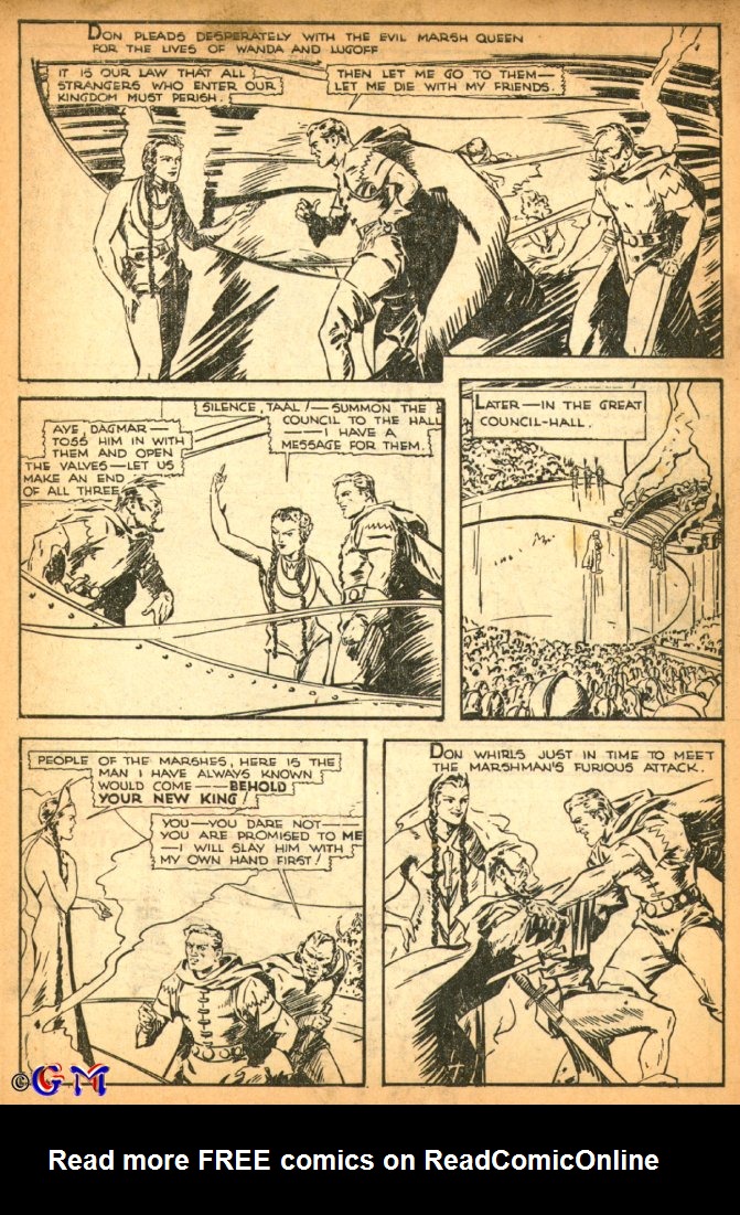 Read online Amazing Mystery Funnies comic -  Issue #12 - 24