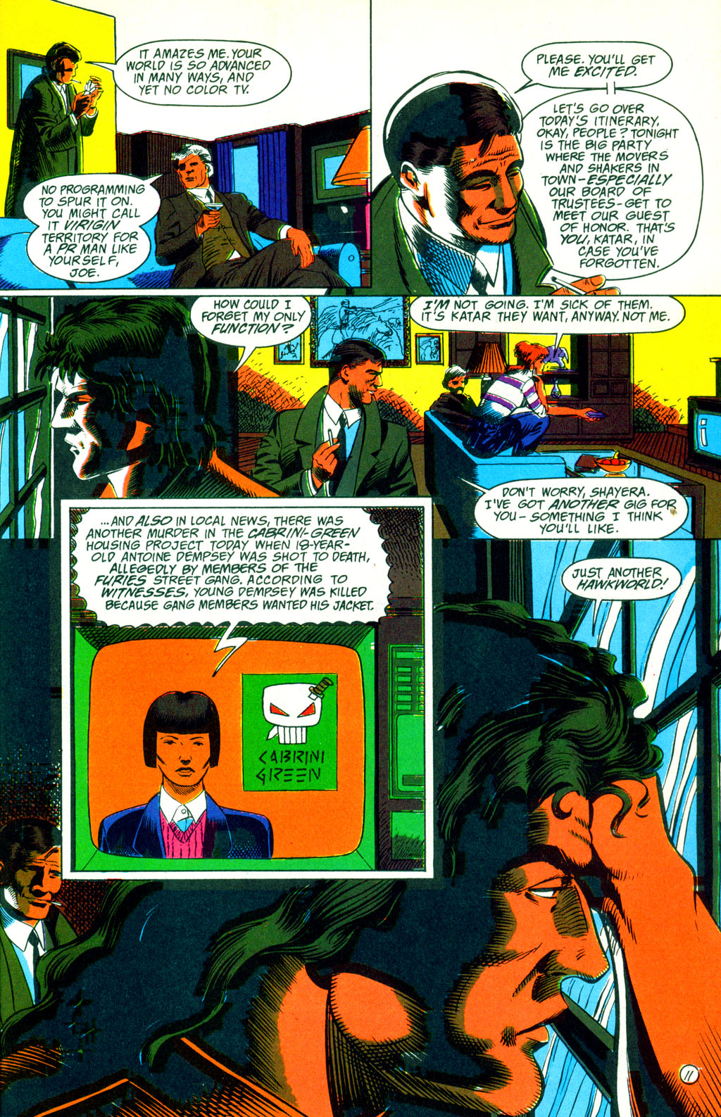 Read online Hawkworld (1990) comic -  Issue #2 - 12