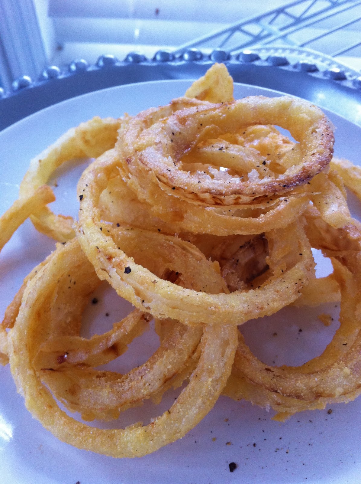The Art of Comfort Baking CornmealFried Onion Rings