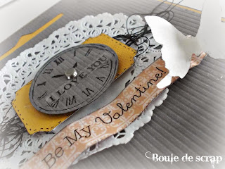SRM Stickers Blog - Love Cards & Box by Angélique - #borders #cards #clear box #doilies #love #stickers #twine #valentine #wedding