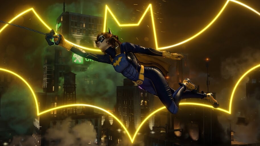 Batgirl, Gotham Knights, Logo, 4K, #3.2563