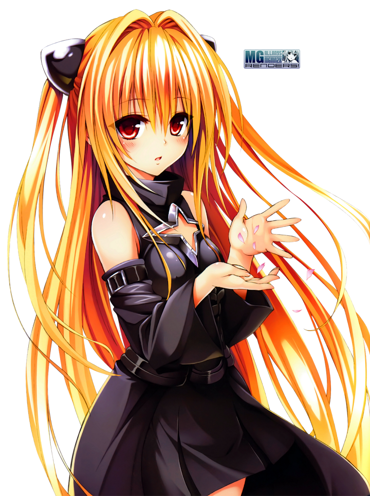 To Love Ru Konjiki No Yami Render Anime Png Image Without Background