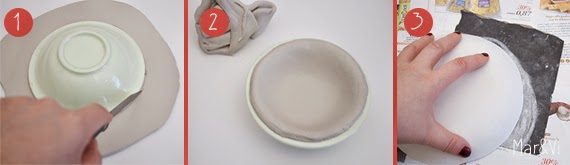 Paso a paso para hacer un cuenco con pasta Das