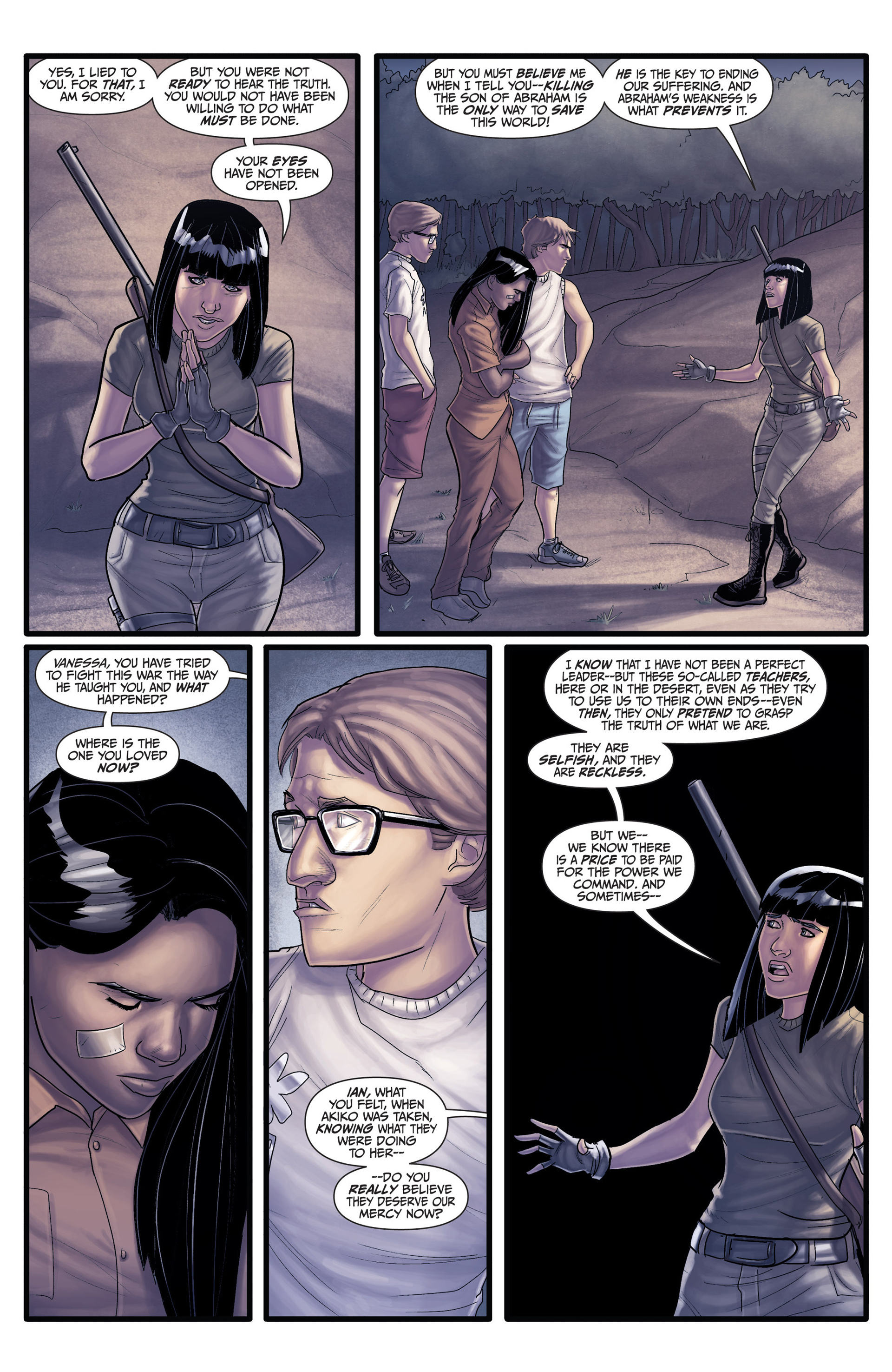 Read online Morning Glories comic -  Issue #25 - 30