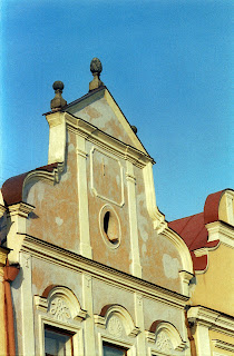 a Renaissance gable on the square, telc