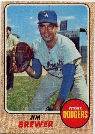 CaptKirk42s Trading Cards Blog: Pretty Good '68 Dodgers Poker Hand